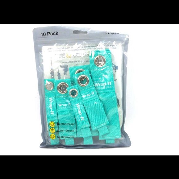 Wrap-It 10-Piece Heavy Duty Storage Straps - Picture 1 of 1